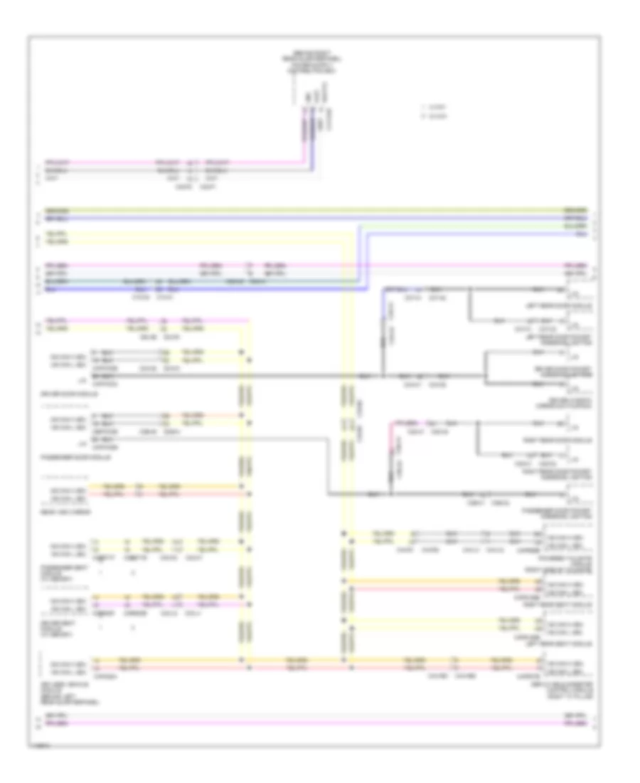 Diagnostic Socket Wiring Diagram (4 of 5) for Land Rover Range Rover Sport Autobiography 2014