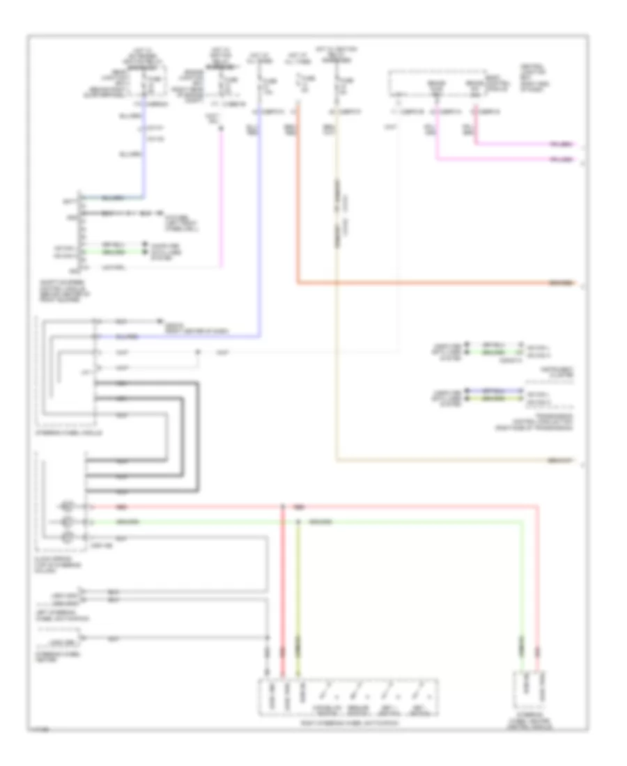 Cruise Control Wiring Diagram 1 of 2 for Land Rover Range Rover Sport Autobiography 2014