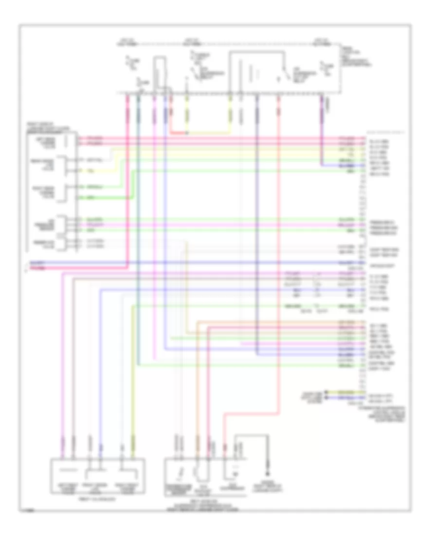 Air Suspension Wiring Diagram (2 of 2) for Land Rover Range Rover Sport Autobiography 2014