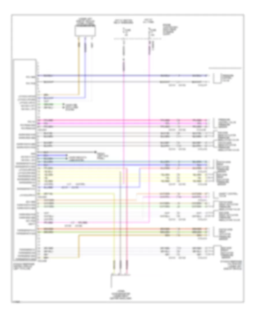 Dynamic Response Wiring Diagram for Land Rover Range Rover Sport Autobiography 2014