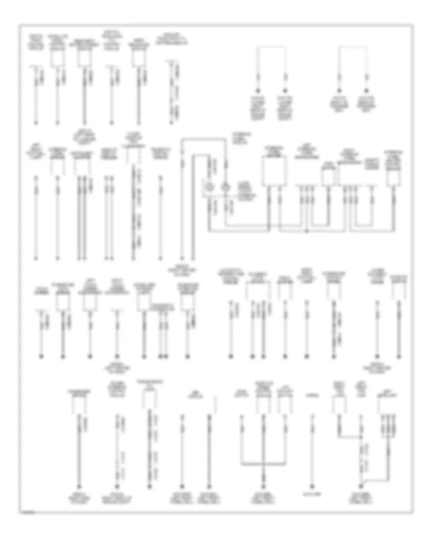 Ground Distribution Wiring Diagram 1 of 8 for Land Rover Range Rover Sport Autobiography 2014