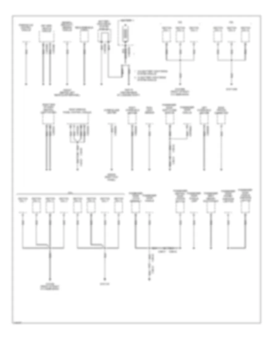 Ground Distribution Wiring Diagram 3 of 8 for Land Rover Range Rover Sport Autobiography 2014