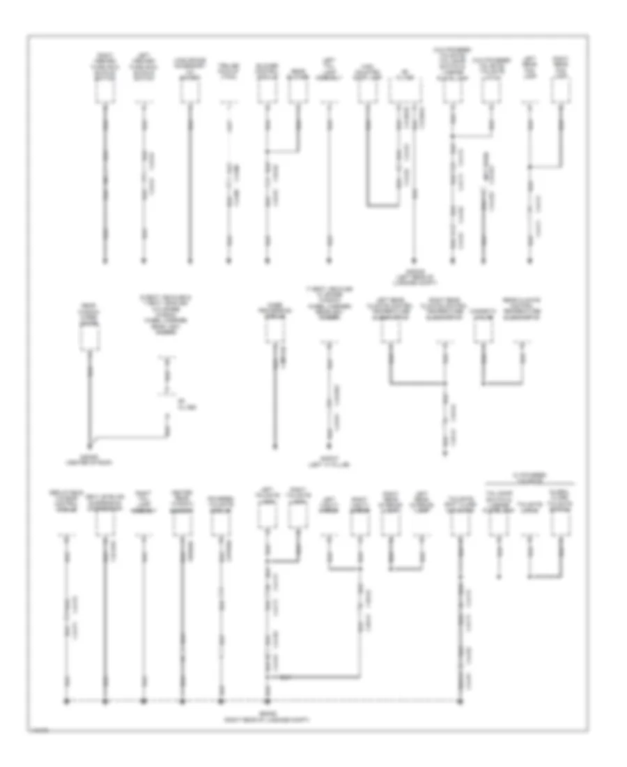 Ground Distribution Wiring Diagram (4 of 8) for Land Rover Range Rover Sport Autobiography 2014
