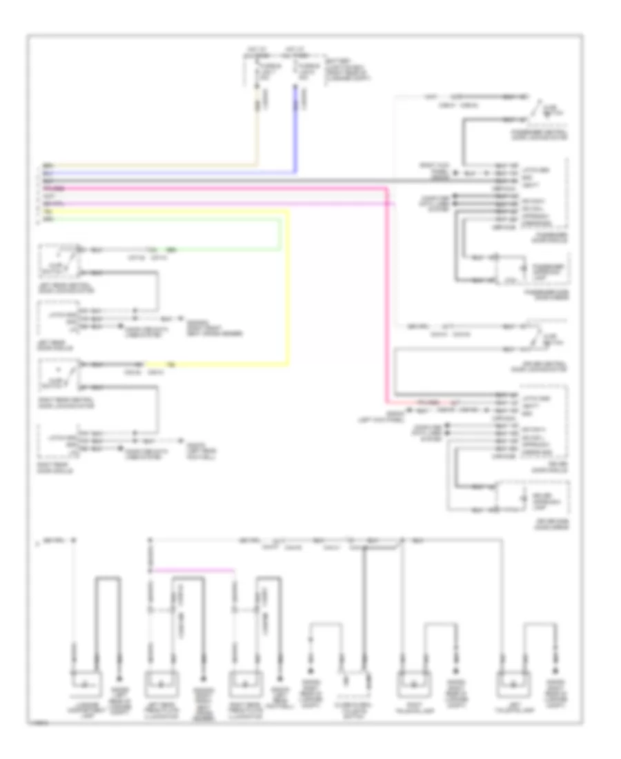 Courtesy Lamps Wiring Diagram 2 of 2 for Land Rover Range Rover Sport Autobiography 2014