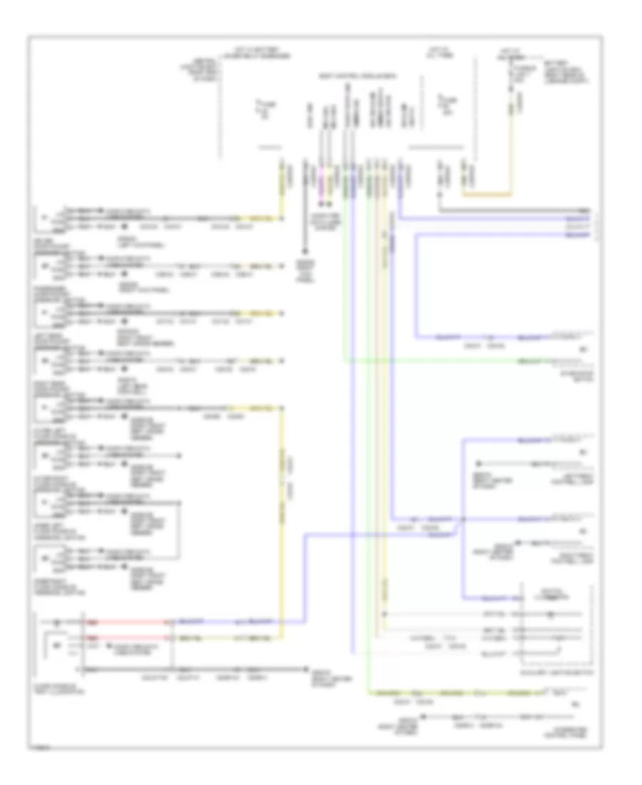 Instrument Illumination Wiring Diagram 1 of 3 for Land Rover Range Rover Sport Autobiography 2014
