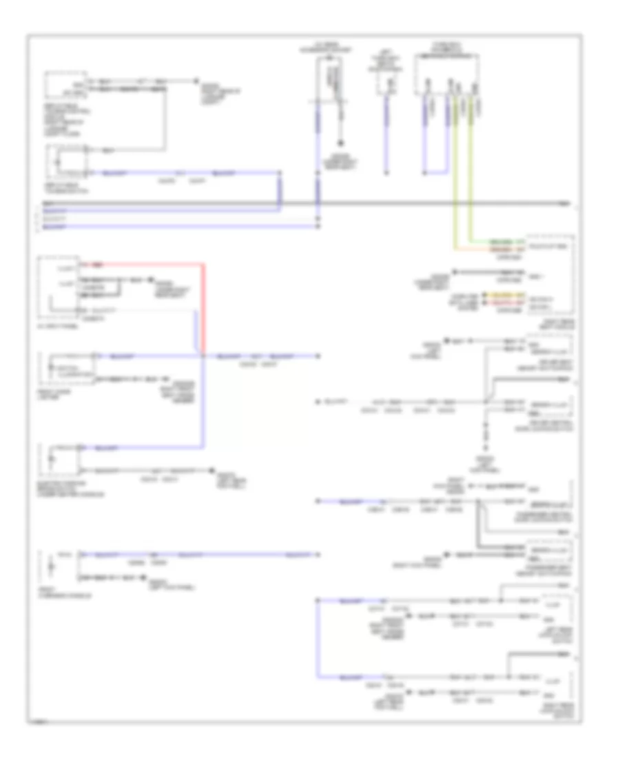 Instrument Illumination Wiring Diagram (2 of 3) for Land Rover Range Rover Sport Autobiography 2014