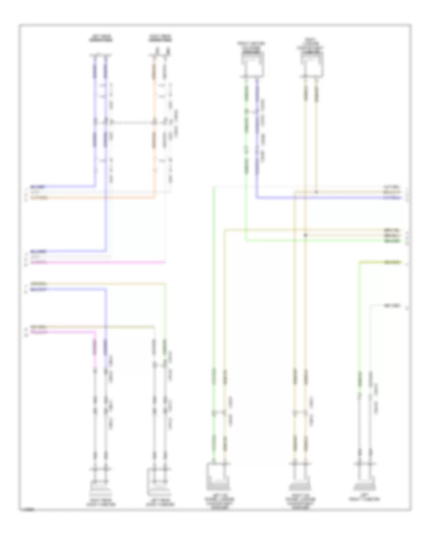 Navigation Wiring Diagram 23 Speaker System 2 of 7 for Land Rover Range Rover Sport Autobiography 2014