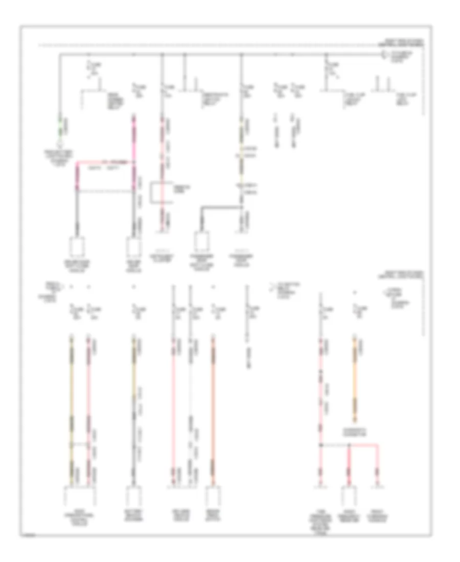 Power Distribution Wiring Diagram (3 of 9) for Land Rover Range Rover Sport Autobiography 2014
