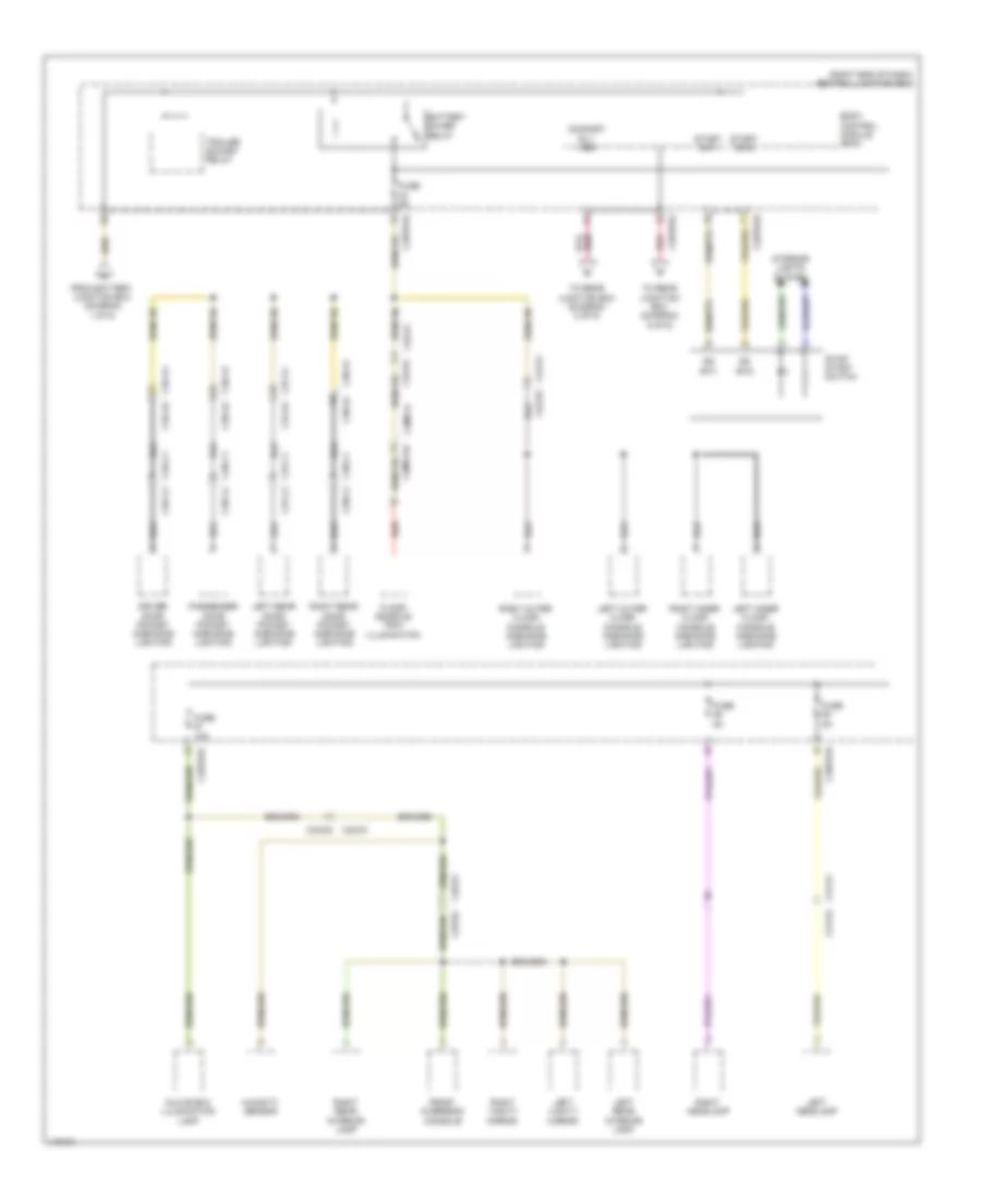 Power Distribution Wiring Diagram (6 of 9) for Land Rover Range Rover Sport Autobiography 2014