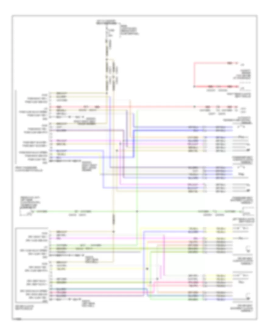 Front Climate Control Seats Wiring Diagram for Land Rover Range Rover Sport HSE 2014