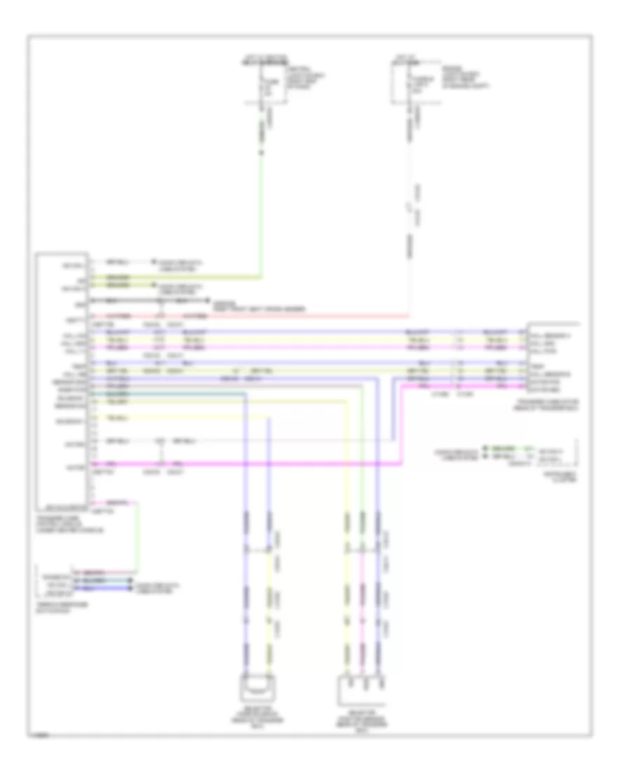 4WD Wiring Diagram for Land Rover Range Rover Sport SE 2014