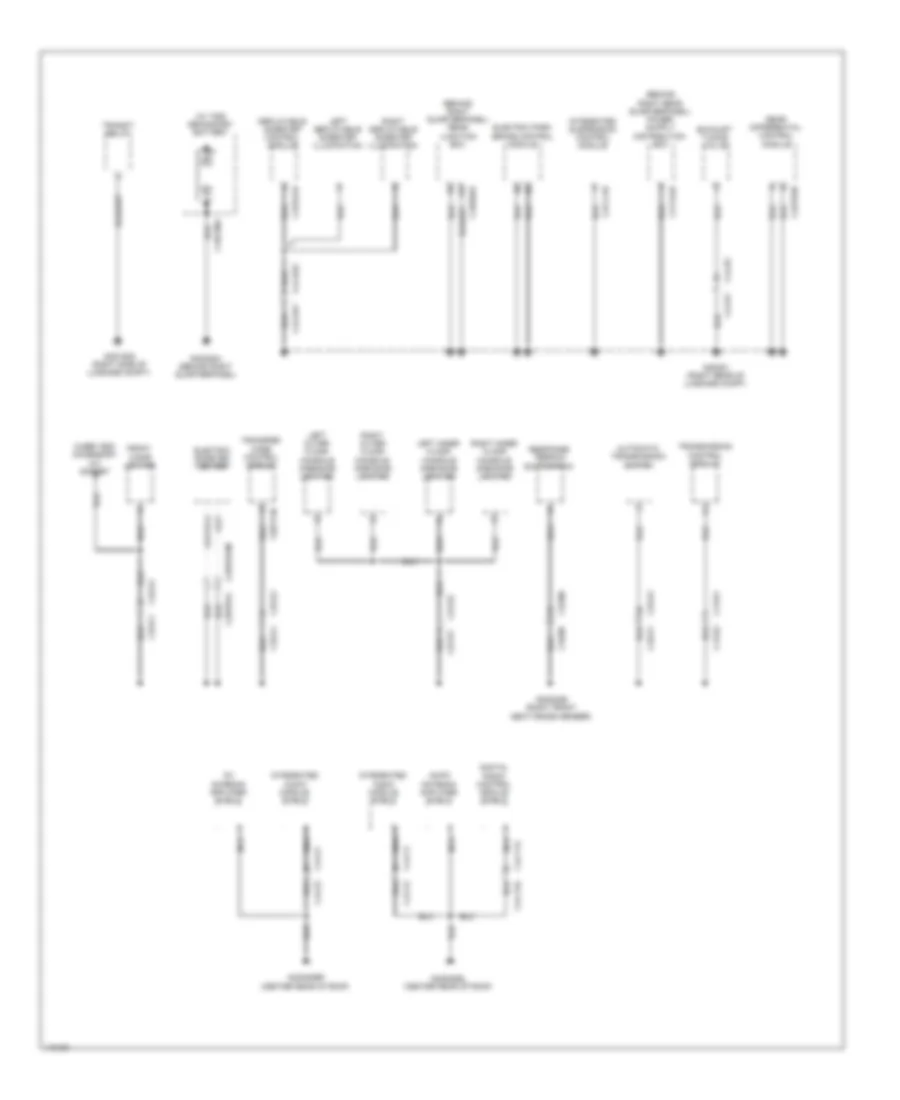 Ground Distribution Wiring Diagram 6 of 8 for Land Rover Range Rover Sport SE 2014