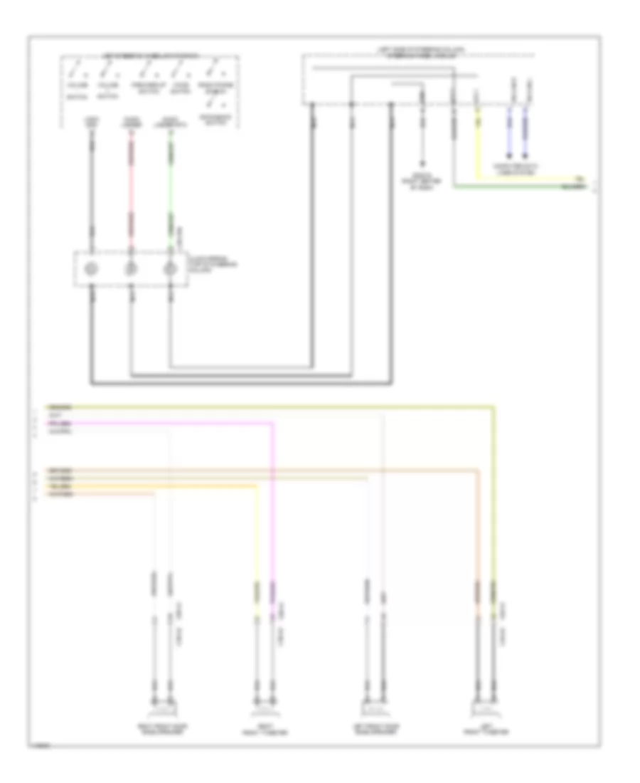 Premium Radio Wiring Diagram, 8-Speaker System (2 of 5) for Land Rover Range Rover Sport Supercharged 2014