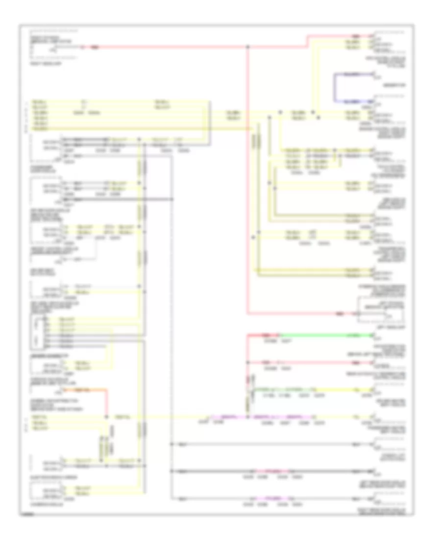 Diagnostic Socket Wiring Diagram 2 of 2 for Land Rover Discovery 4 2010