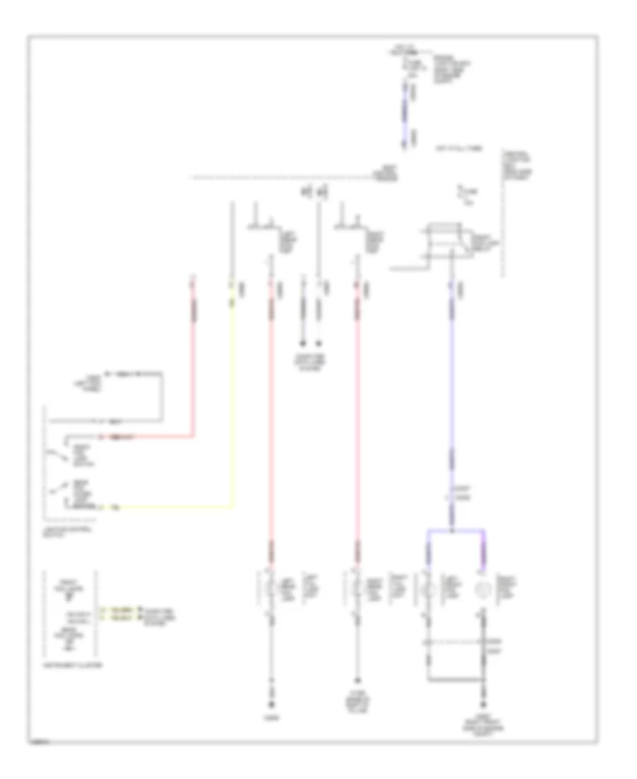 Fog Lamp Wiring Diagram for Land Rover Discovery 4 2010