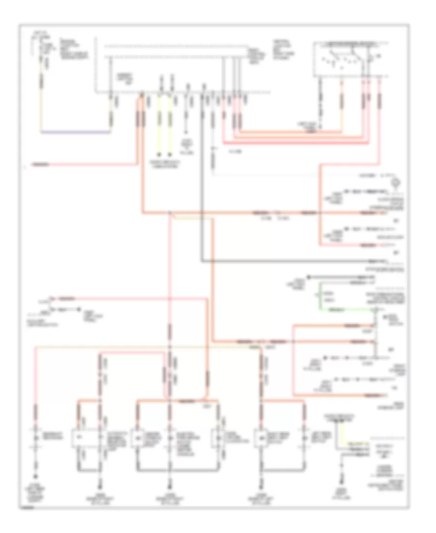 Instrument Illumination Wiring Diagram 2 of 2 for Land Rover Discovery 4 2010
