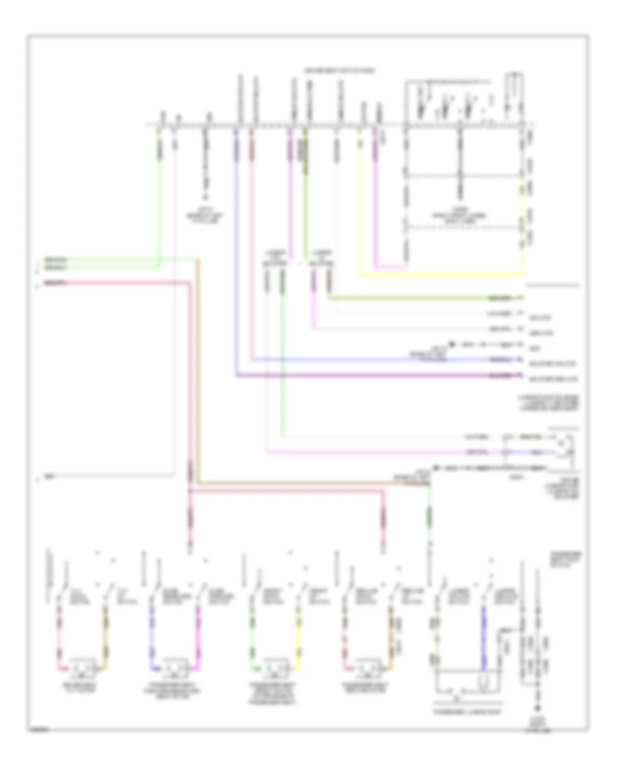 Memory Seat Wiring Diagram 2 of 2 for Land Rover Discovery 4 2010