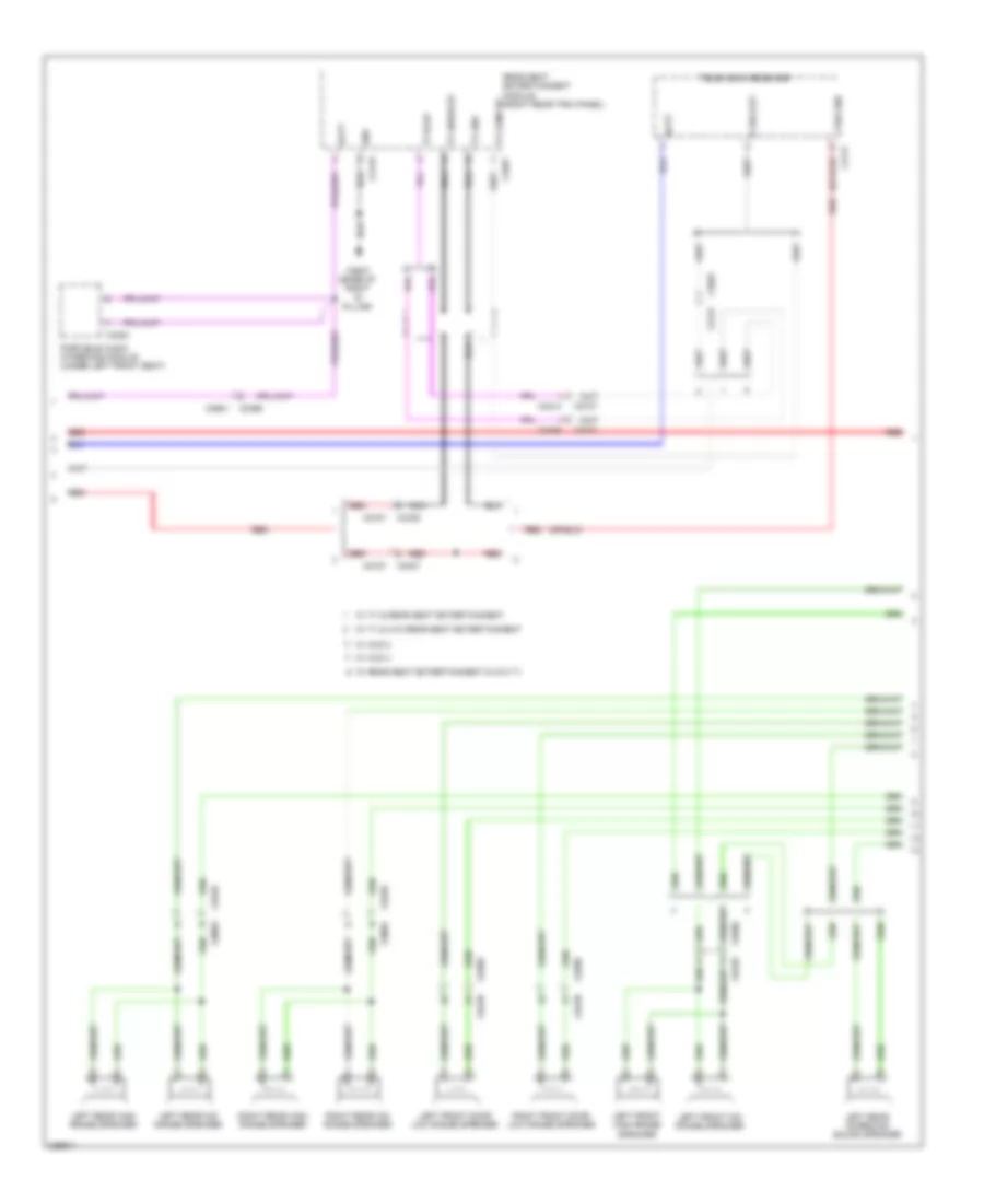Navigation Wiring Diagram 3 of 4 for Land Rover Discovery 4 2010