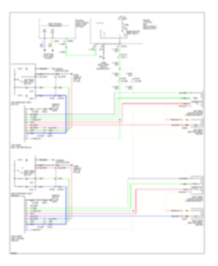 Rear Seat Heater Wiring Diagram for Land Rover Discovery 4 2010