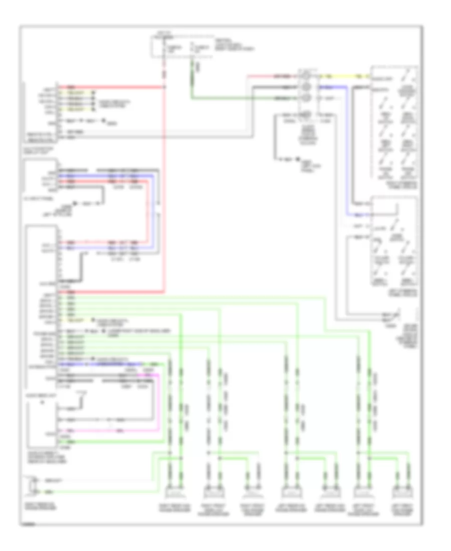 Radio Wiring Diagram Low Line for Land Rover Discovery 4 2010