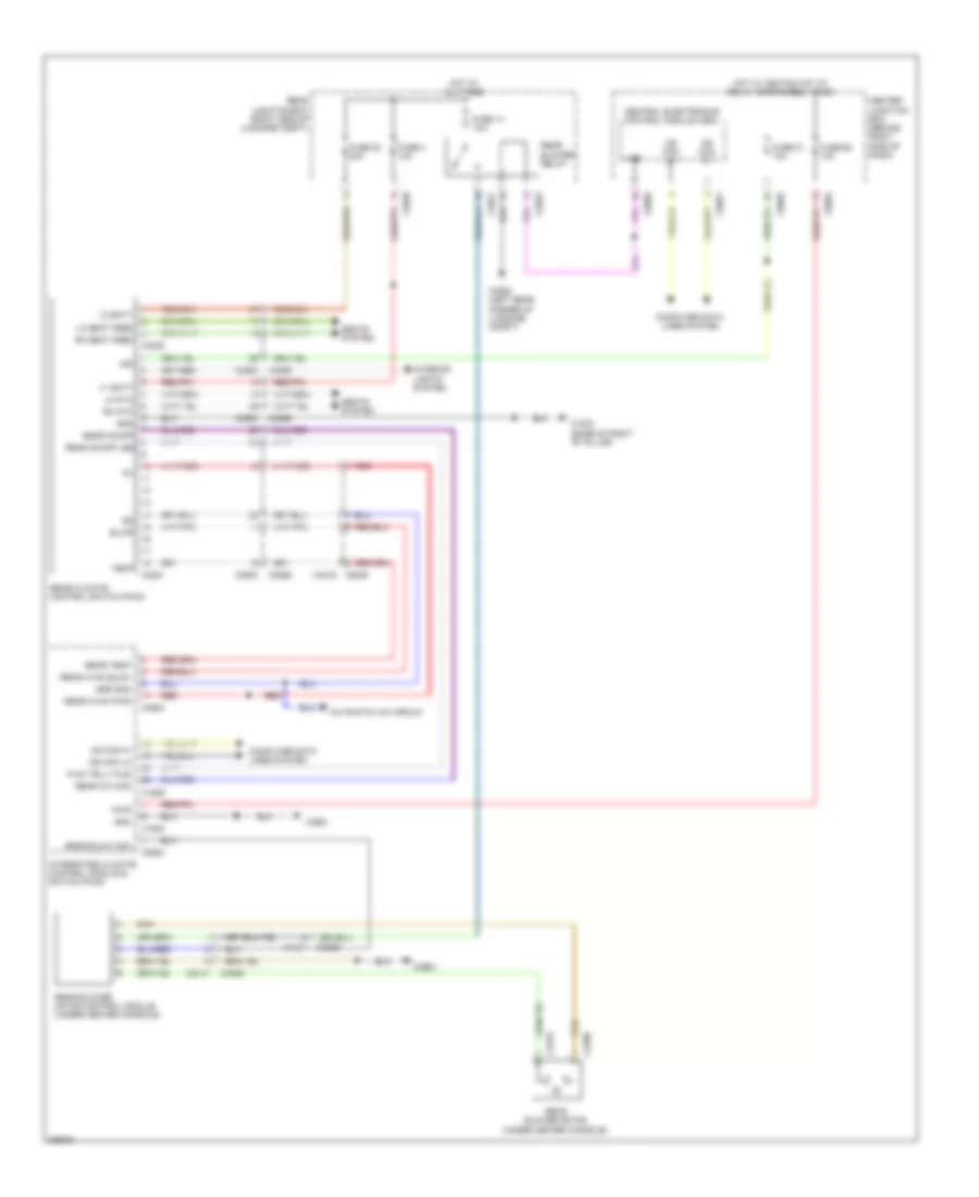 Rear A C Wiring Diagram with Two Rotary Controls for Land Rover Range Rover HSE 2010