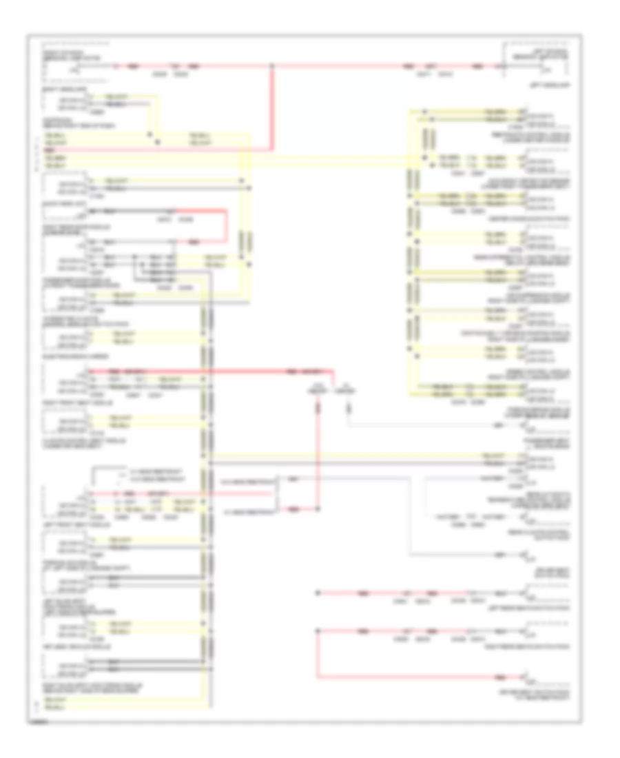 Diagnostic Socket Wiring Diagram (2 of 2) for Land Rover Range Rover HSE 2010