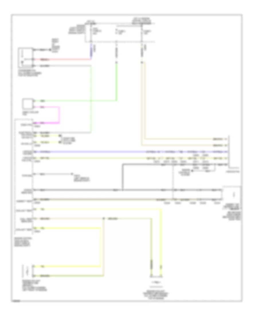 Cooling Fan Wiring Diagram for Land Rover Range Rover HSE 2010