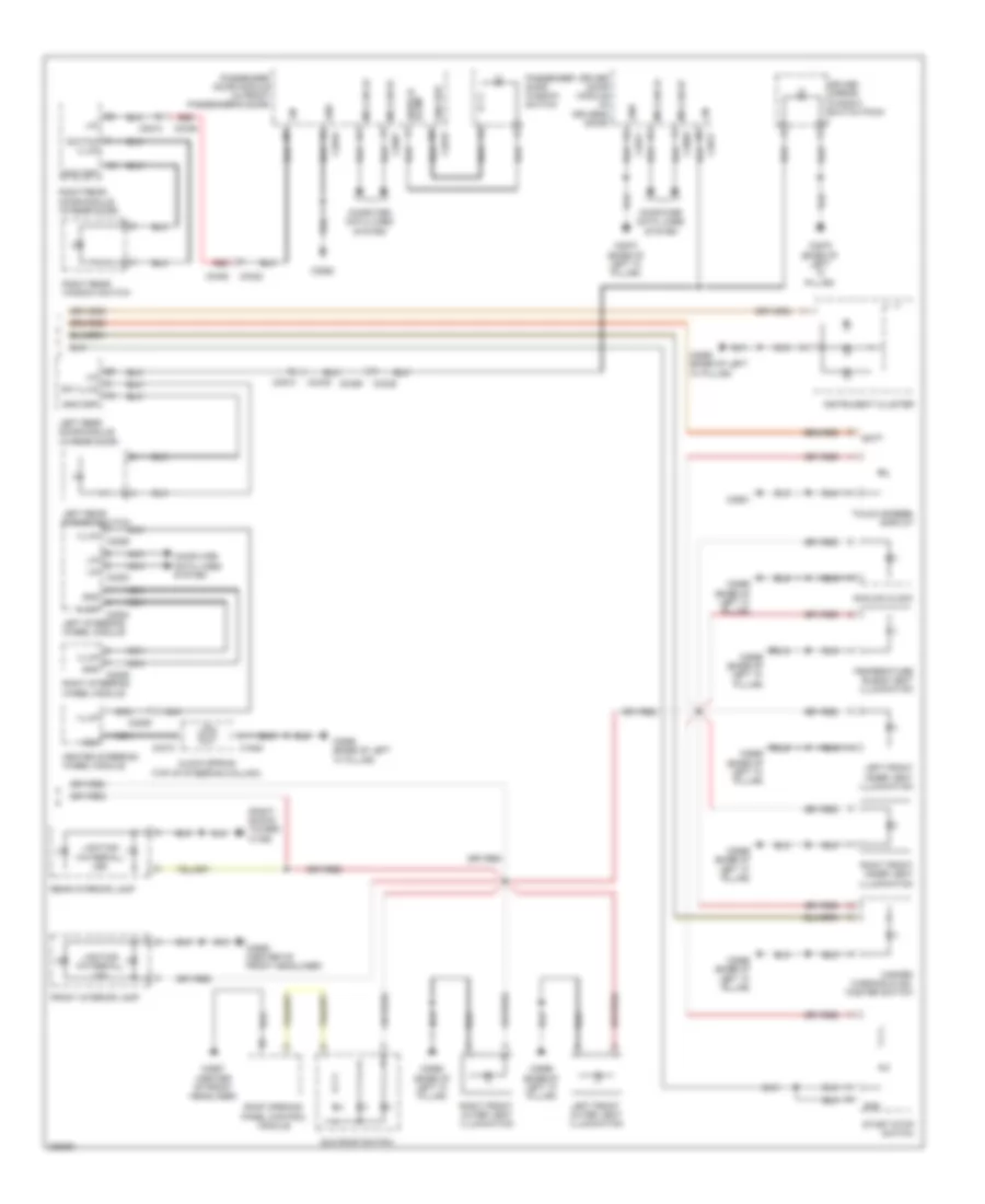 Instrument Illumination Wiring Diagram (2 of 2) for Land Rover Range Rover HSE 2010