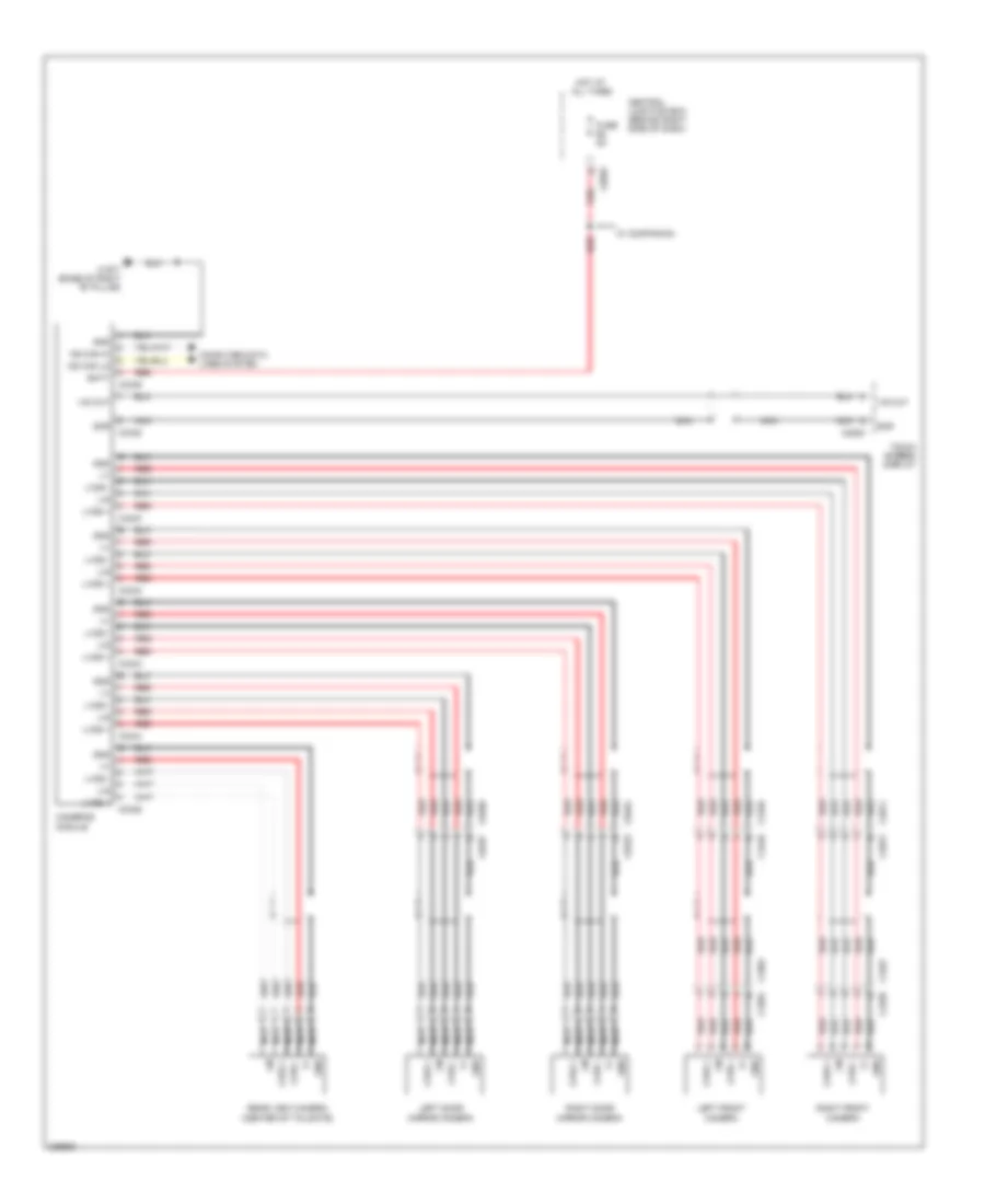 Multi Camera Wiring Diagram for Land Rover Range Rover HSE 2010