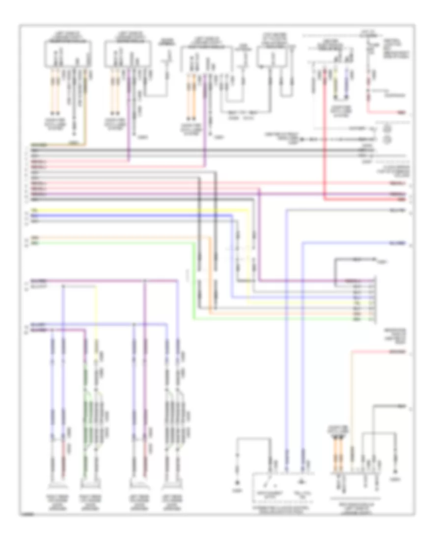 Navigation Wiring Diagram Low Line 2 of 3 for Land Rover Range Rover HSE 2010