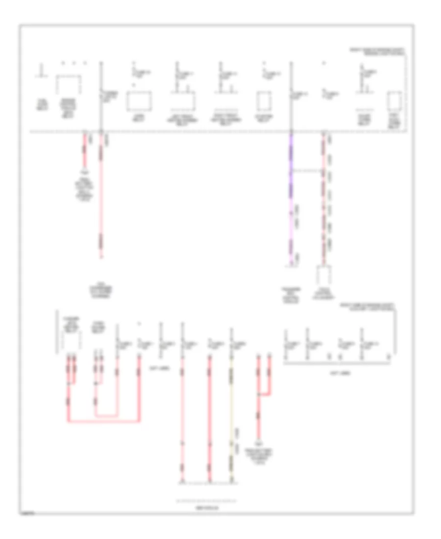 Power Distribution Wiring Diagram (6 of 6) for Land Rover Range Rover HSE 2010