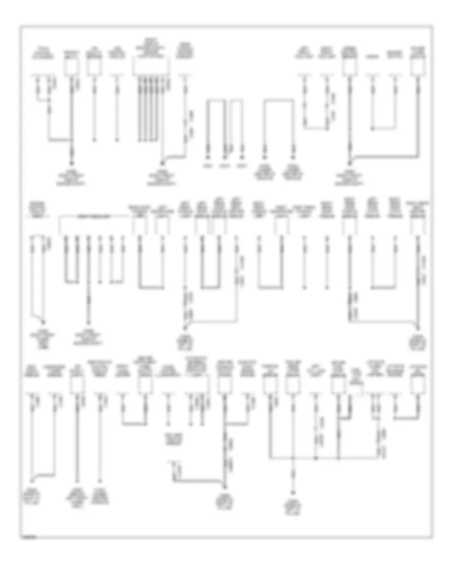 Ground Distribution Wiring Diagram 1 of 4 for Land Rover Range Rover Sport HSE 2010