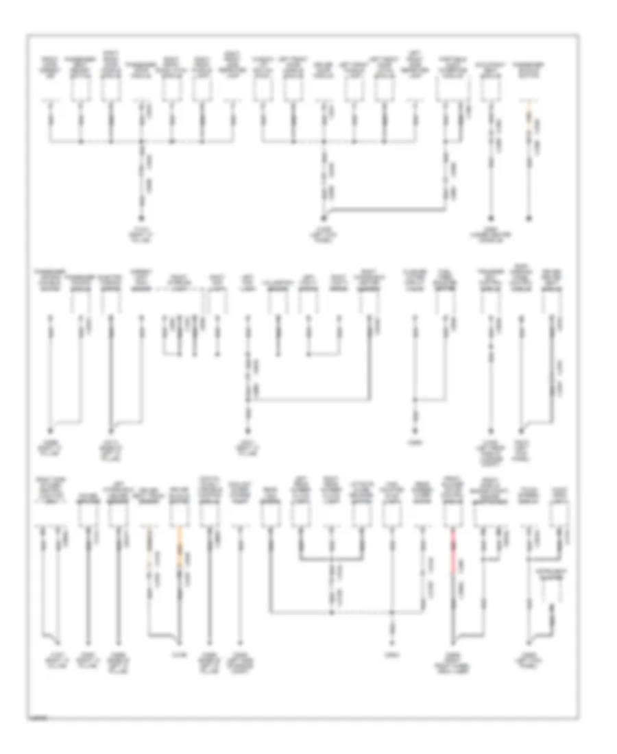 Ground Distribution Wiring Diagram 2 of 4 for Land Rover Range Rover Sport HSE 2010