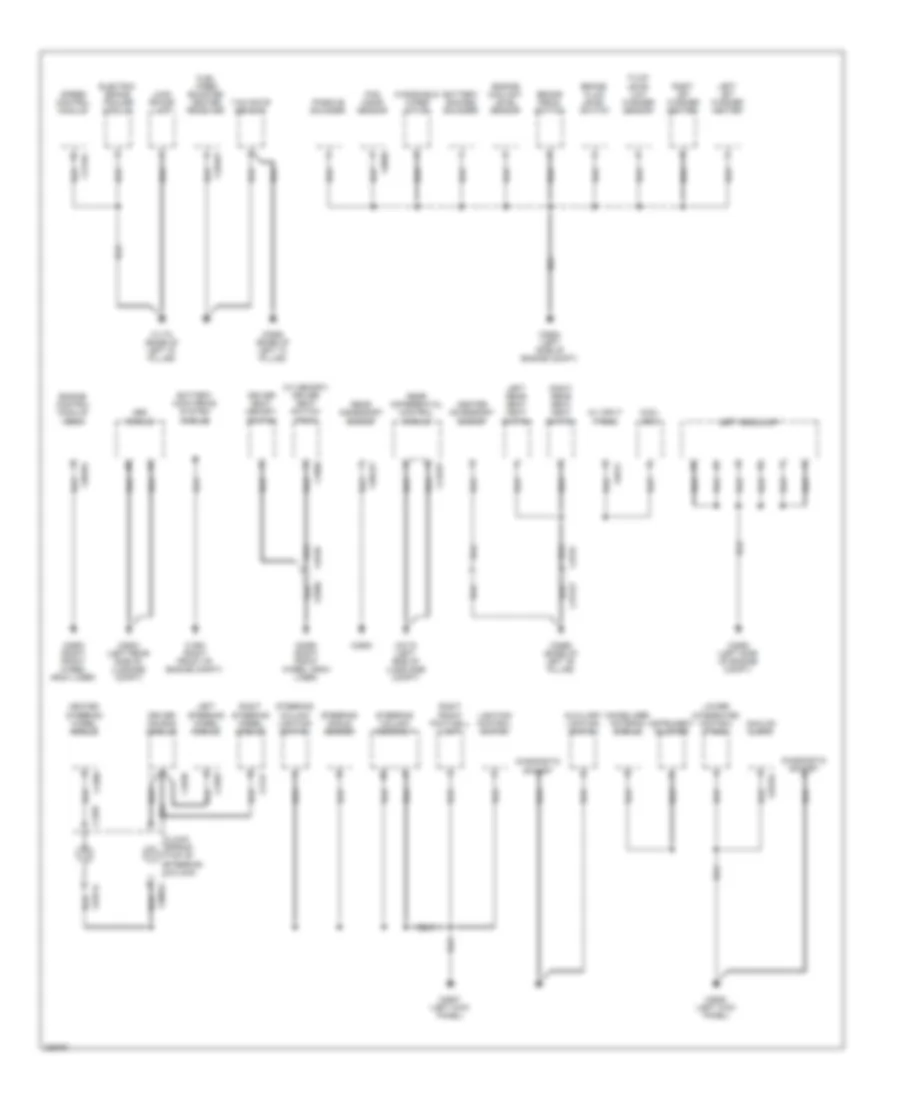 Ground Distribution Wiring Diagram 3 of 4 for Land Rover Range Rover Sport HSE 2010