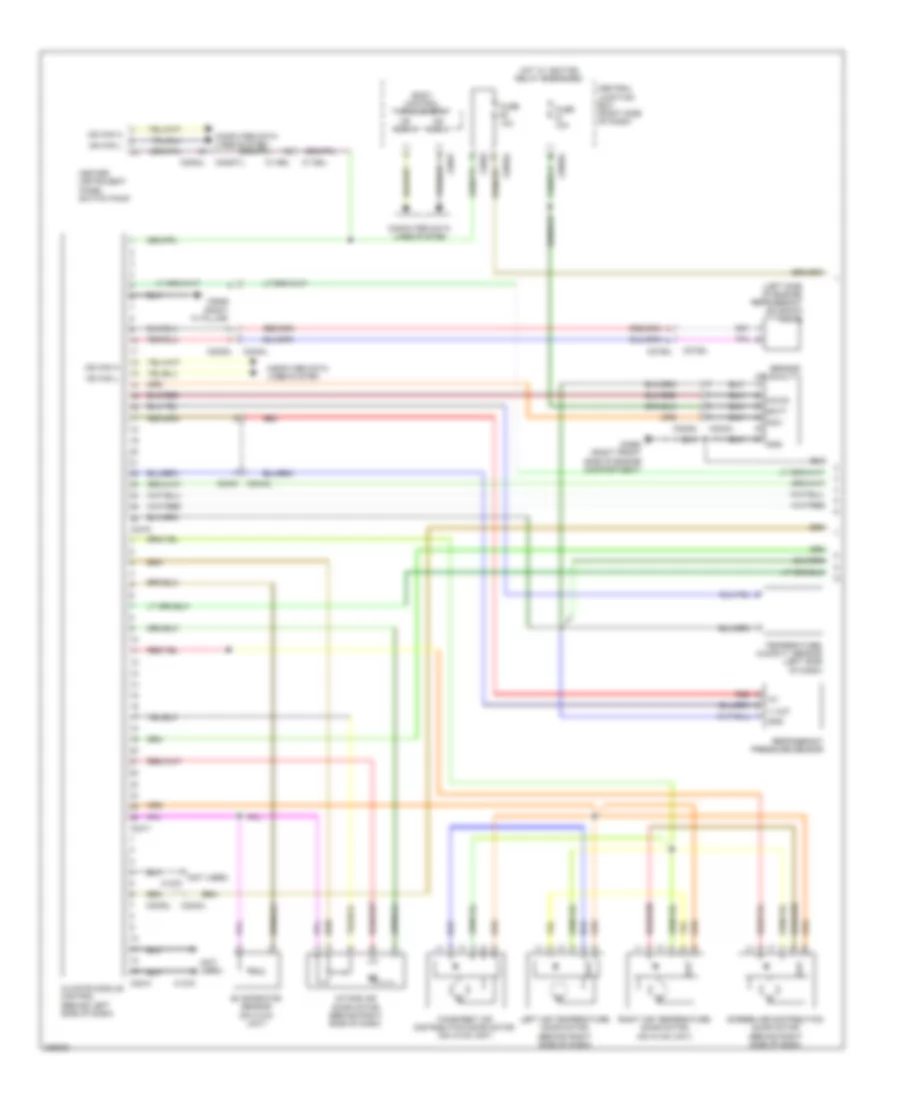 Automatic A C Wiring Diagram 1 of 2 for Land Rover Range Rover Sport Supercharged 2010