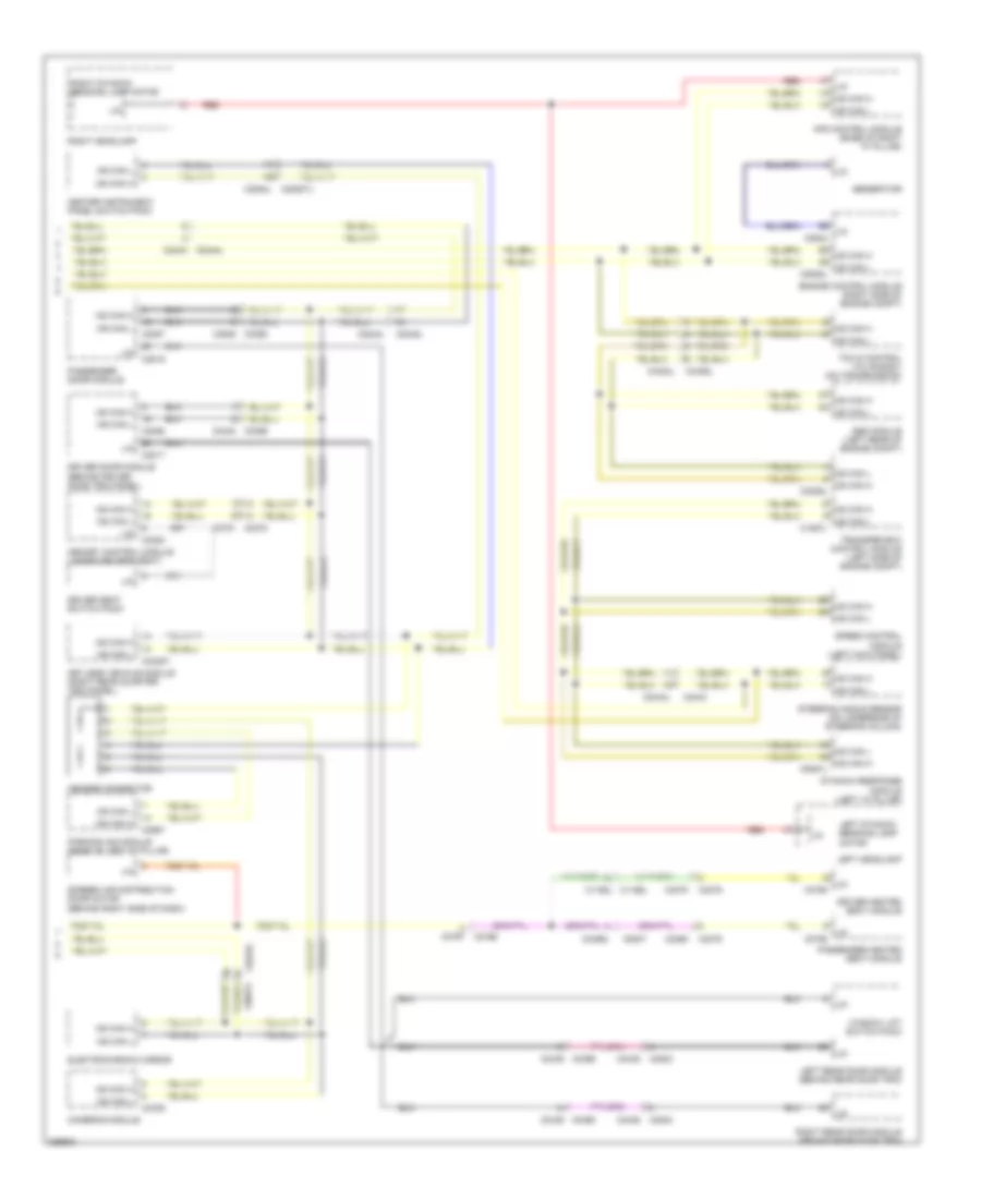 Diagnostic Socket Wiring Diagram 2 of 2 for Land Rover Range Rover Sport Supercharged 2010