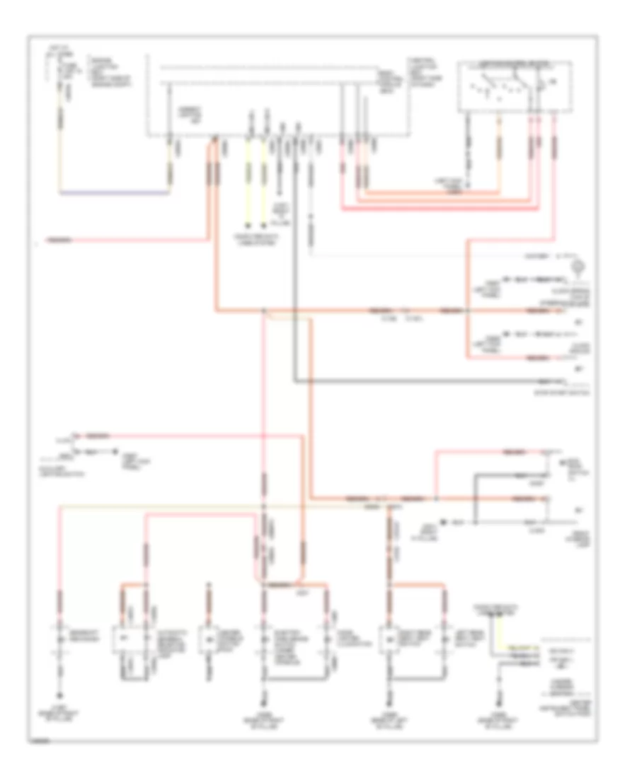 Instrument Illumination Wiring Diagram 2 of 2 for Land Rover Range Rover Sport Supercharged 2010