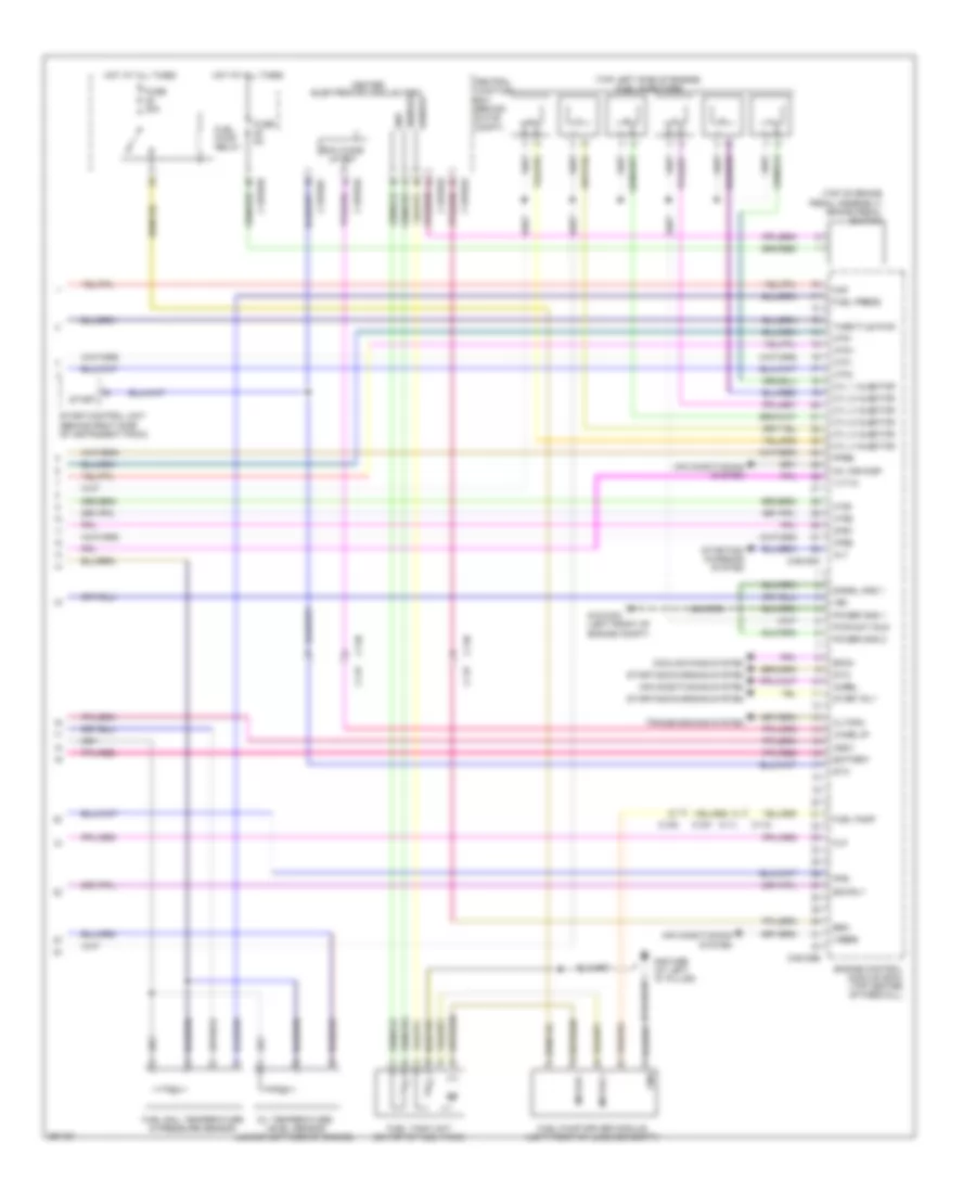 3.2L, Engine Performance Wiring Diagram (4 of 4) for Land Rover Discovery 2 2011