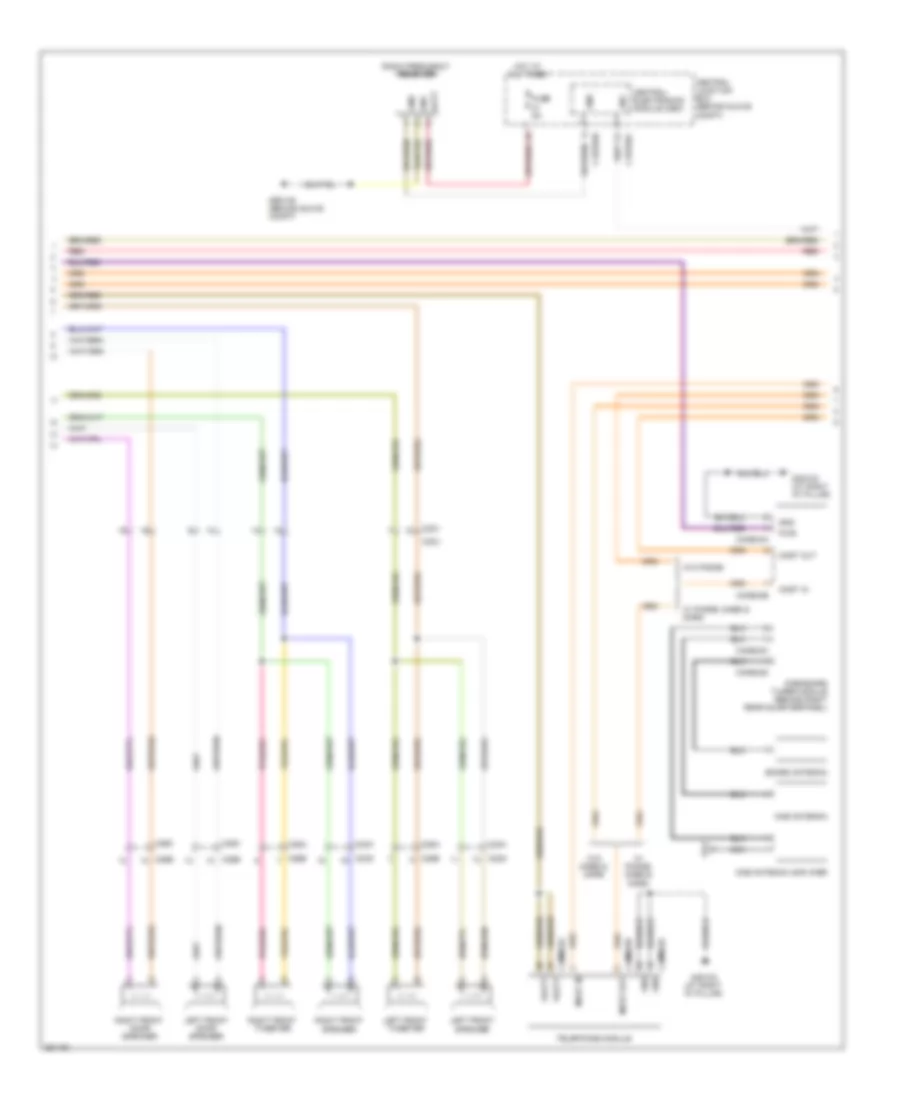 Navigation Wiring Diagram 2 of 3 for Land Rover Discovery 2 2011