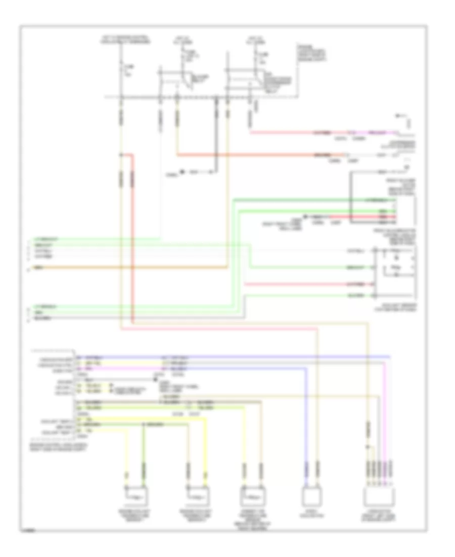 Automatic A C Wiring Diagram 2 of 2 for Land Rover Discovery 4 2011