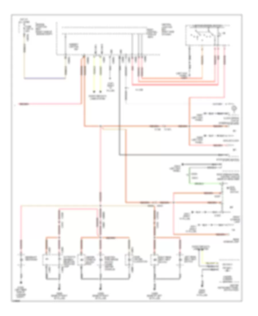 Instrument Illumination Wiring Diagram (2 of 2) for Land Rover Discovery 4 2011