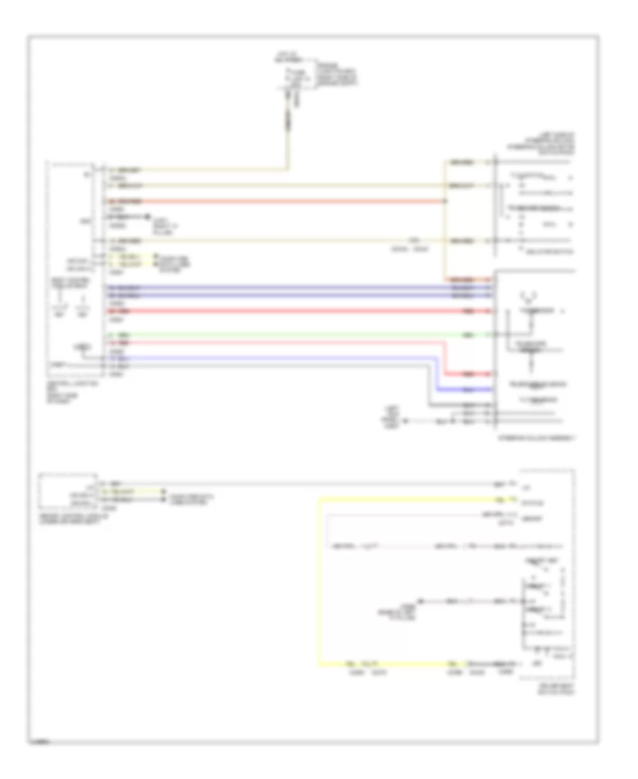 Steering Column Memory Wiring Diagram for Land Rover Discovery 4 2011