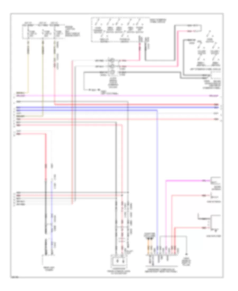 Navigation Wiring Diagram 2 of 4 for Land Rover Discovery 4 2011