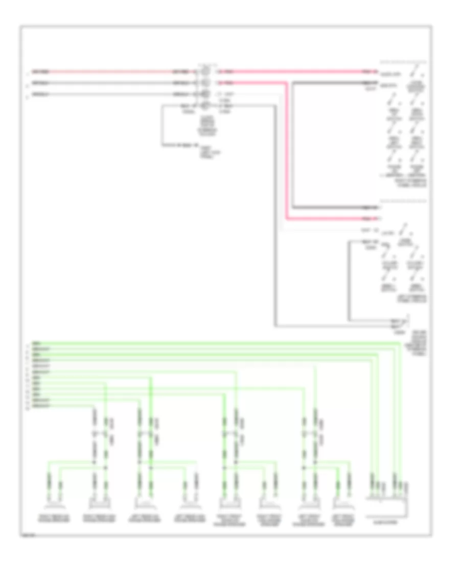 Radio Wiring Diagram Midline 2 of 2 for Land Rover Discovery 4 2011