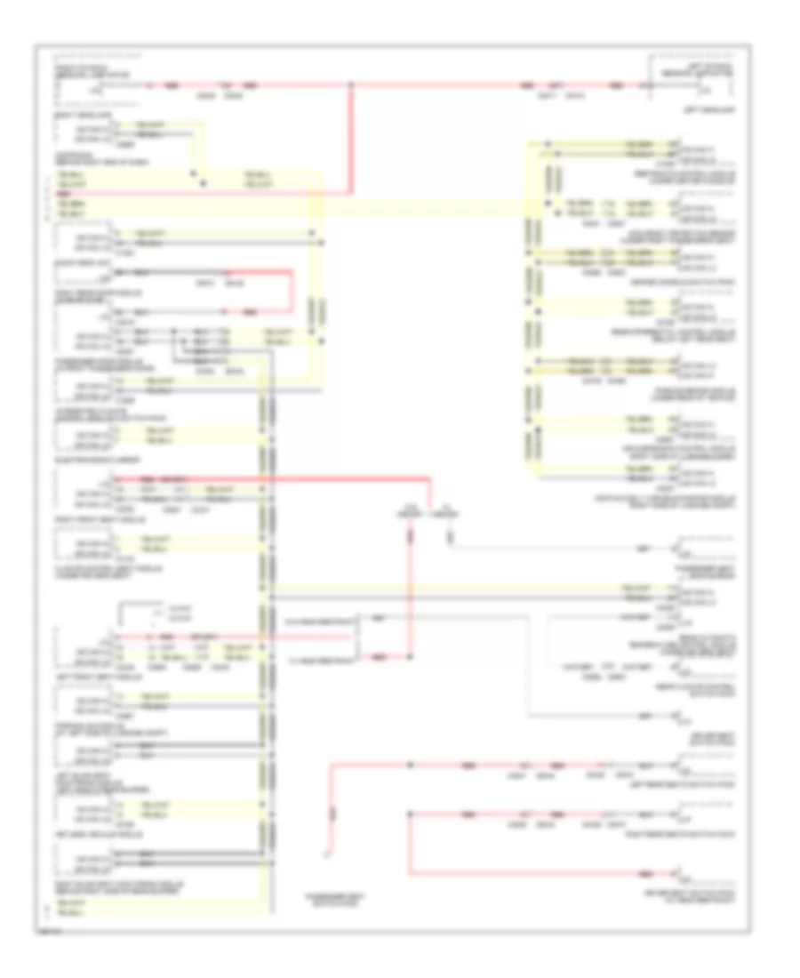 Diagnostic Socket Wiring Diagram (2 of 2) for Land Rover Range Rover HSE 2011