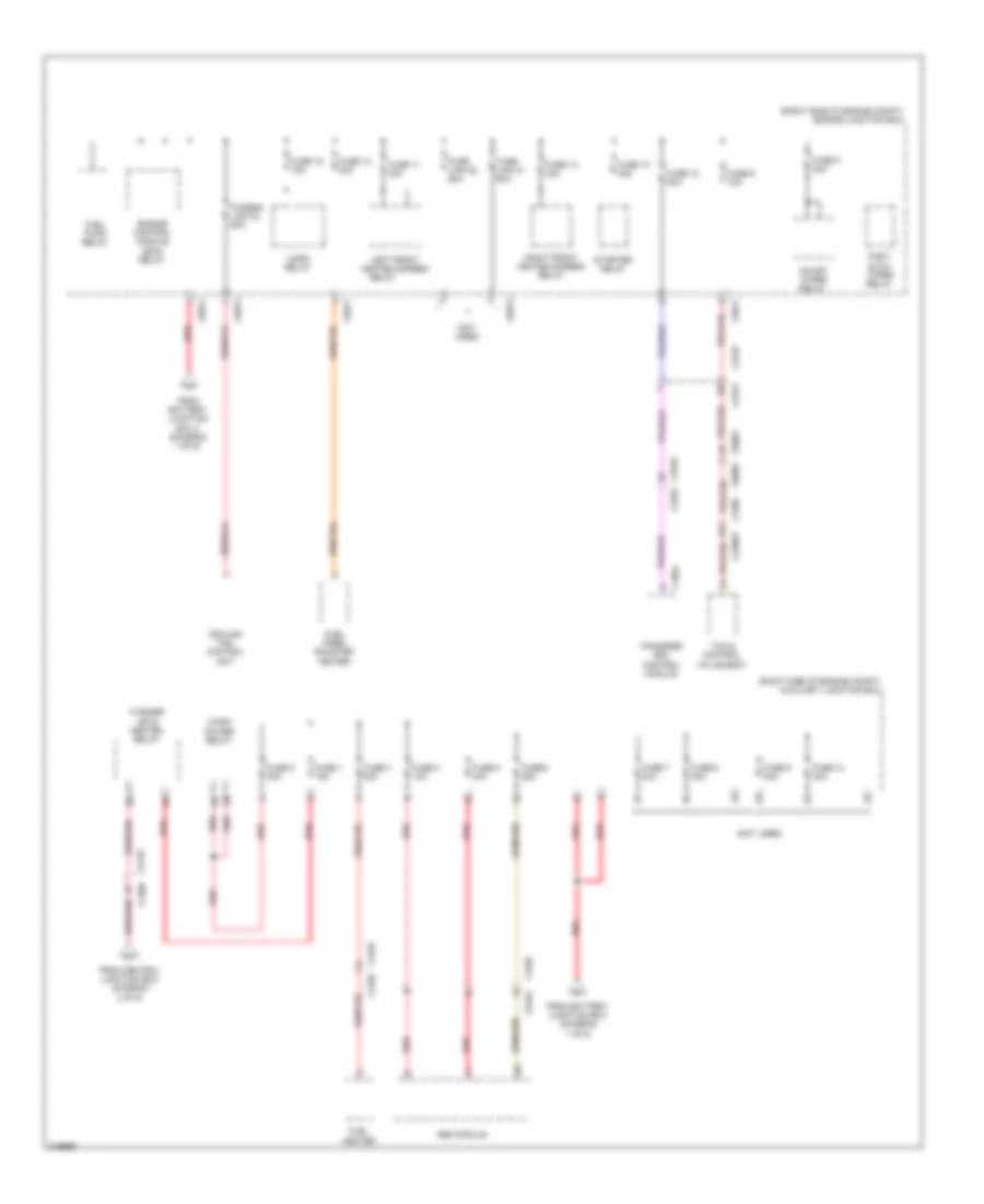 Power Distribution Wiring Diagram (6 of 6) for Land Rover Range Rover HSE 2011