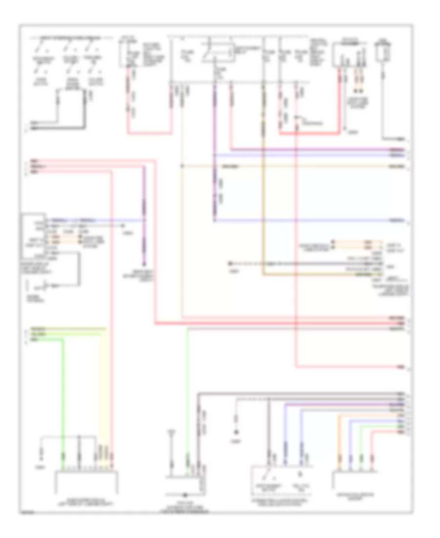 Radio Wiring Diagram, Midline (2 of 3) for Land Rover Range Rover HSE 2011