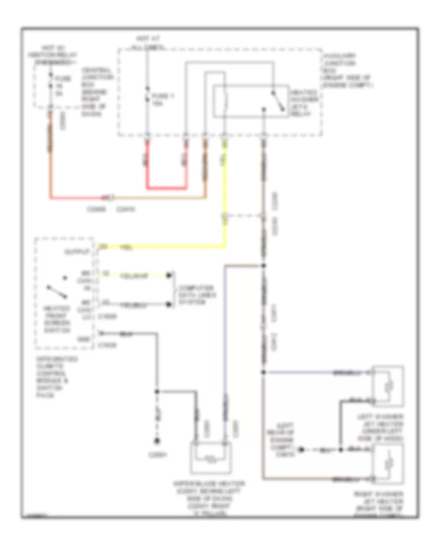 Jet Heater Wiring Diagram for Land Rover Range Rover HSE 2011