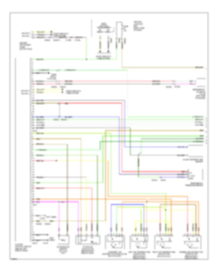 Automatic A C Wiring Diagram 1 of 2 for Land Rover Range Rover Sport HSE 2011