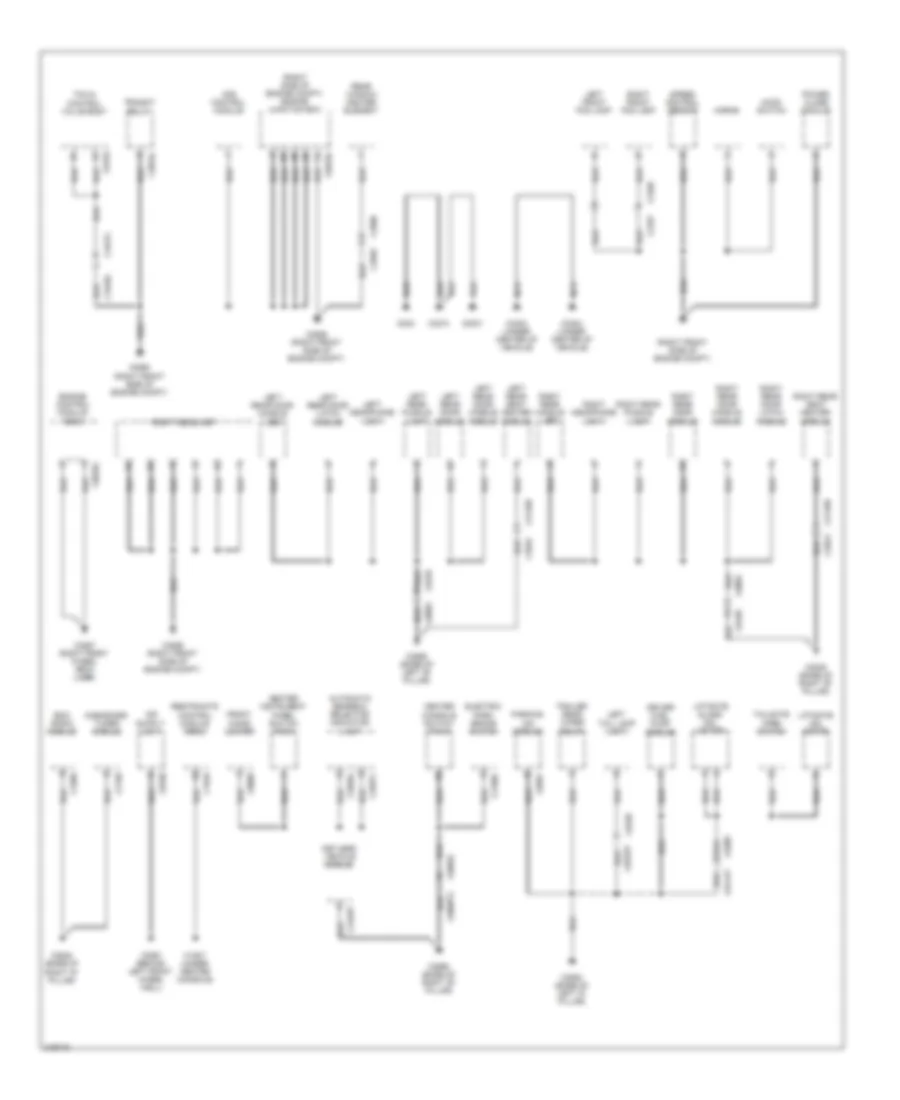 Ground Distribution Wiring Diagram 1 of 4 for Land Rover Range Rover Sport HSE 2011